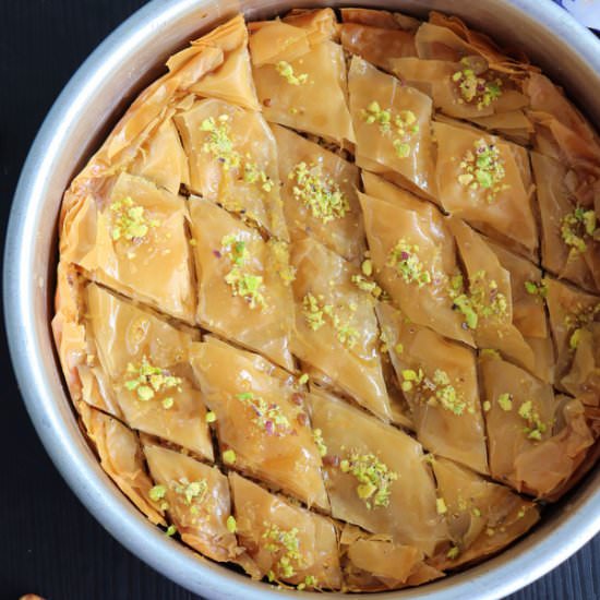 Pistachios Baklava
