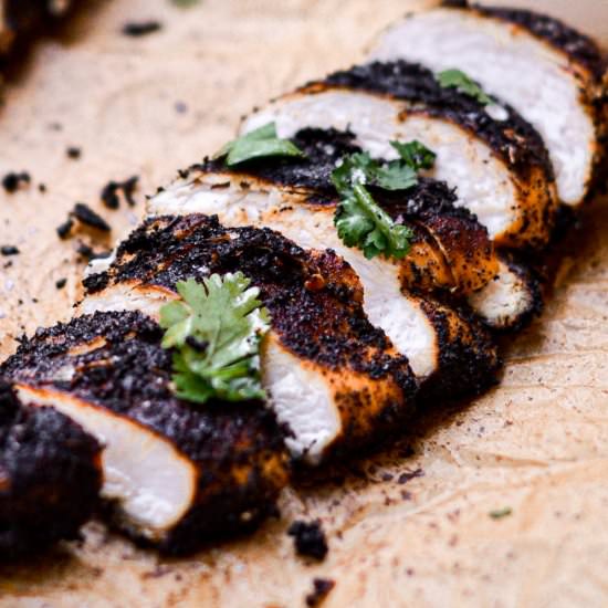 Yummy Blackened Chicken!