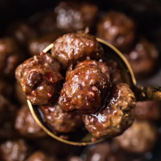 Grape Jelly Meatballs!