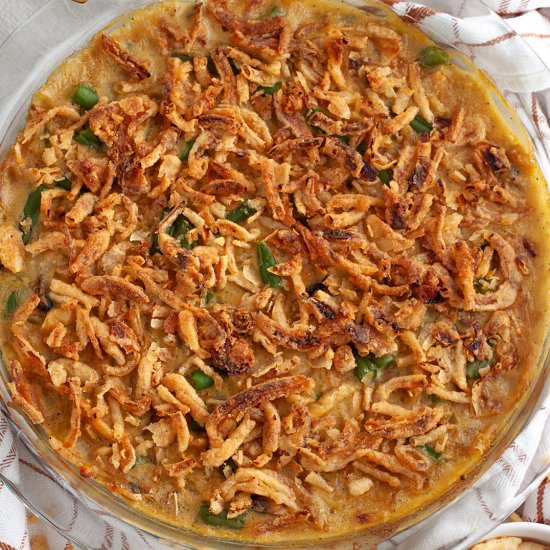 Vegan Green Bean Casserole