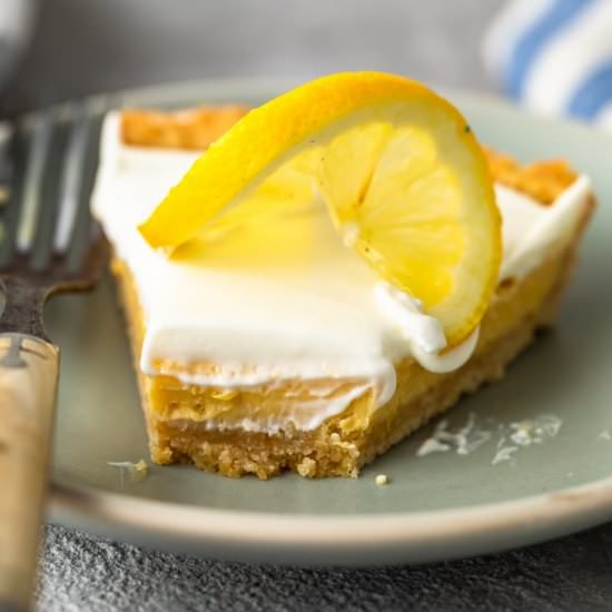 Sour Cream Lemon Pie!
