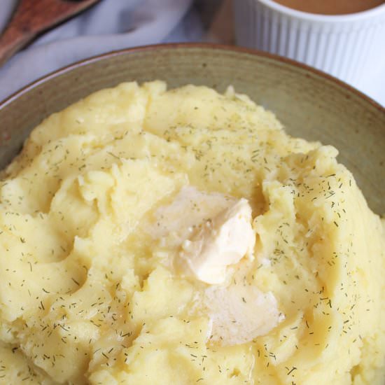 Best vegan mashed potatoes & gravy