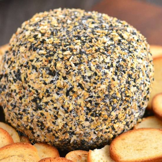 Everything Bagel Cheese ball