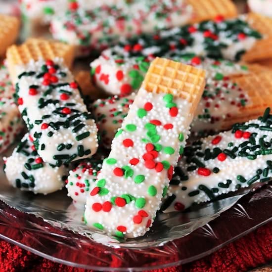 Christmas Sugar Wafers