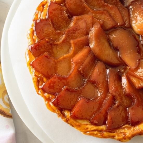 Quince Tarte Tatin
