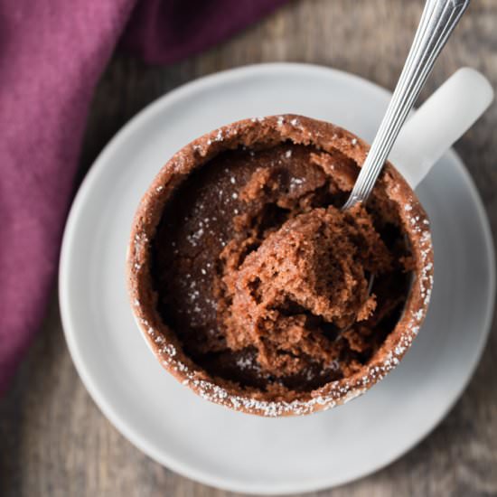 Nutella Mug Cake