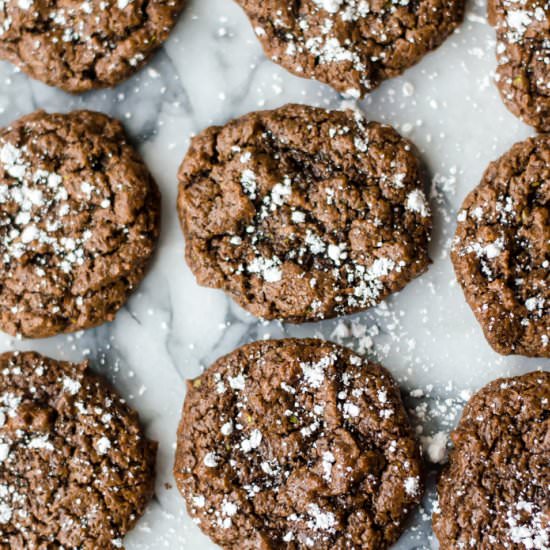 Paleo Chocolate Zucchini Cookies