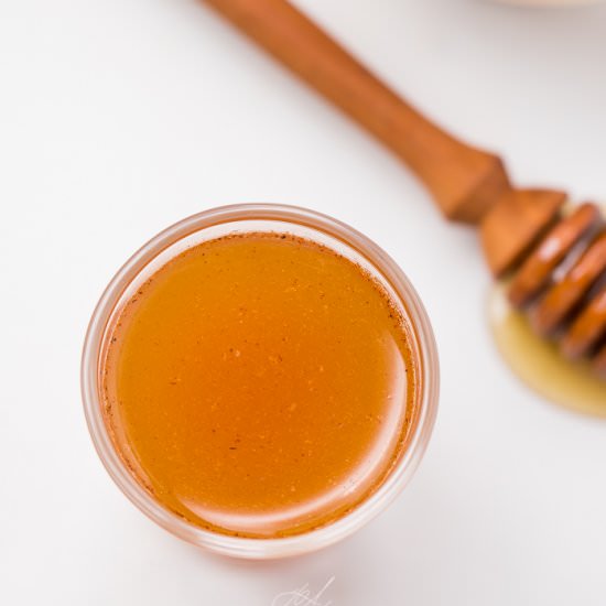 Apple Cider Vinegar and Honey Shot