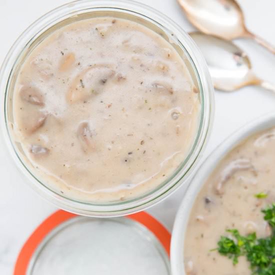 Gluten-Free Cream of Mushroom Soup