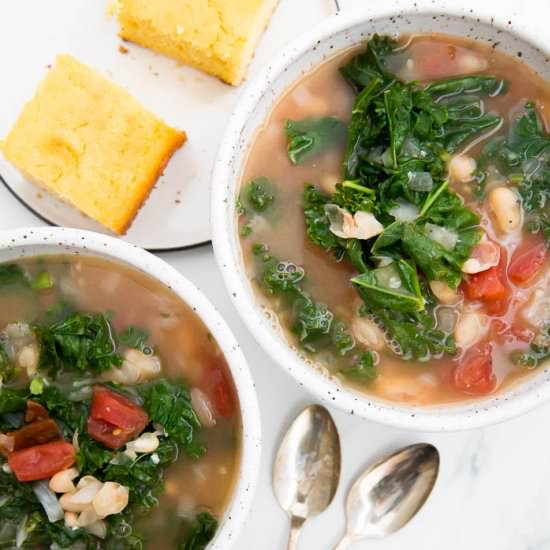Kale and White Bean Soup