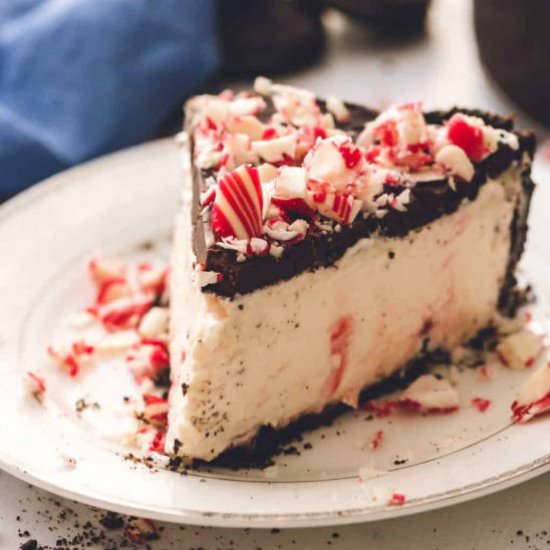 Frozen Peppermint Cheesecake