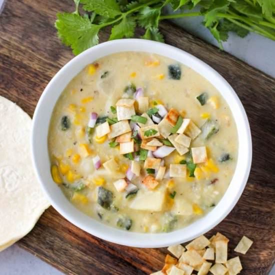 Vegan Corn Chowder