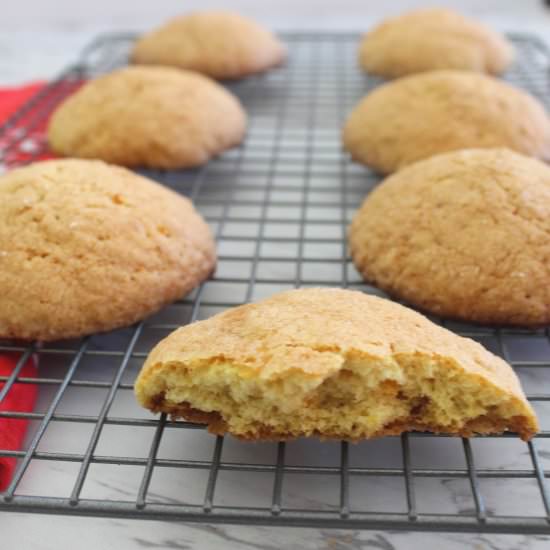 Soft Orange Vanilla Cookies