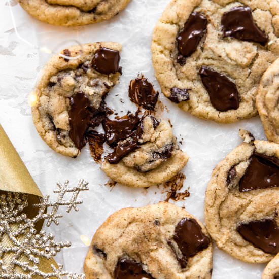 Chocolate Chunk Snickerdoodles