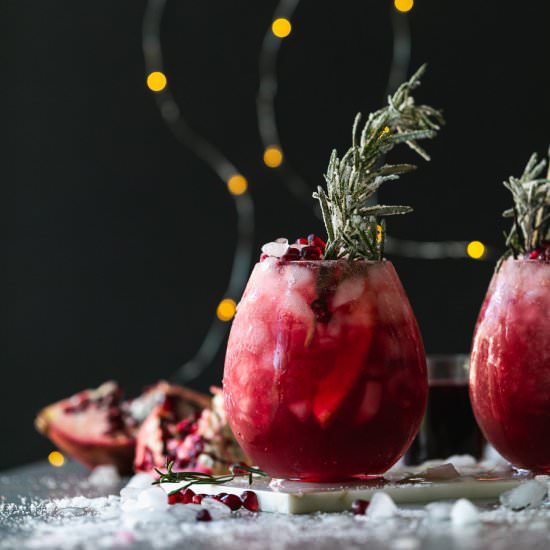 Pomegranate Paloma