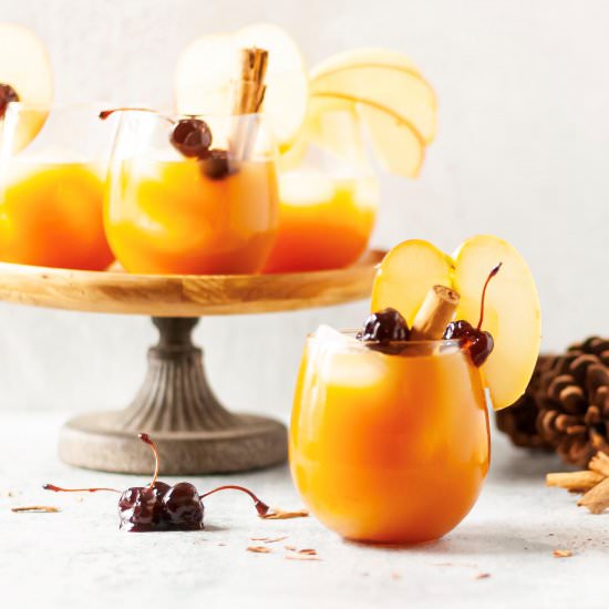 Apple Bourbon Cocktail