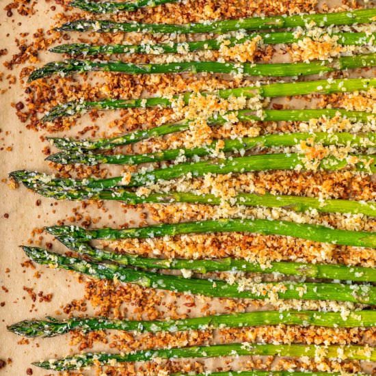 Garlic Roasted Asparagus!