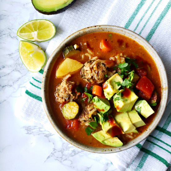 Mexican Albondigas Soup