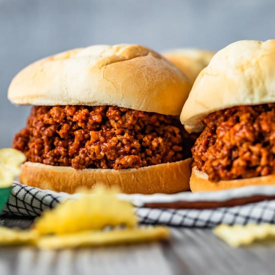 Homemade Sloppy Joes!
