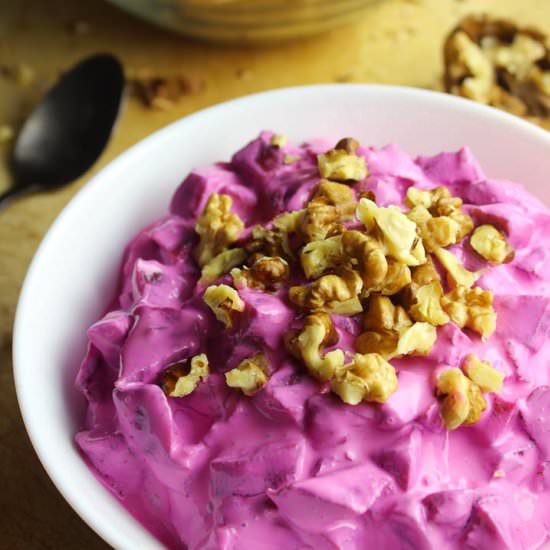 Easy Beet Salad with Greek Yogurt