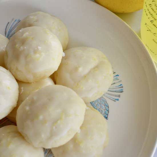 Limoncello Ricotta Cookies