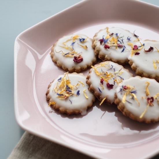 Orange Almond Christmas Cookies