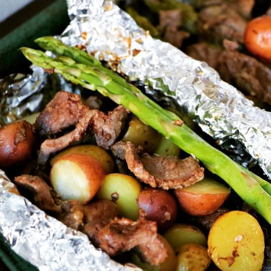 Garlic, Steak & Potatoes