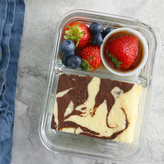 Marbled Sheet Pan Pancakes