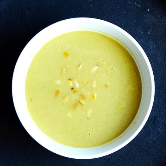 Asparagus Soup with Coconut MIlk
