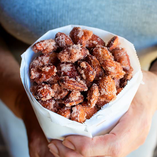 Cinnamon Candied Almonds