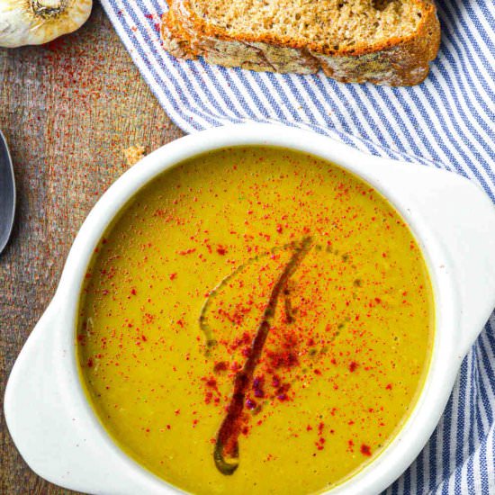 Split pea soup, Moroccan Recipe