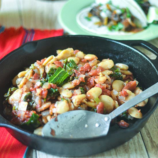 Butter Bean Kale Stew