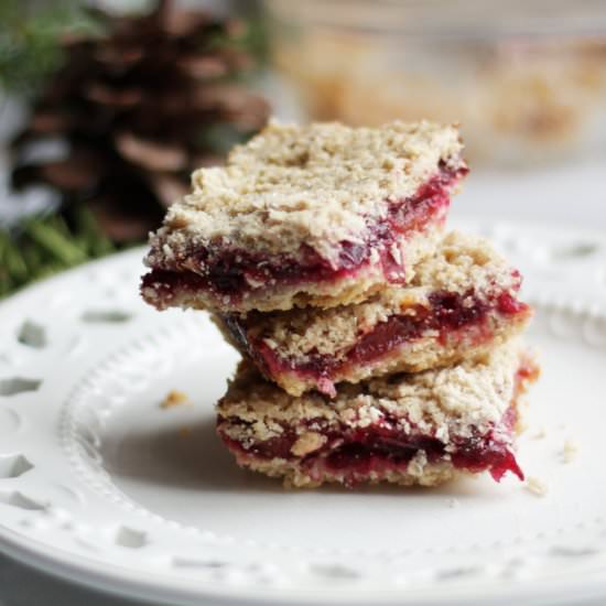 Gluten Free Cranberry Bars