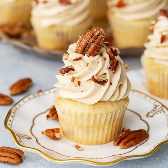 Pecan Pie Cupcakes