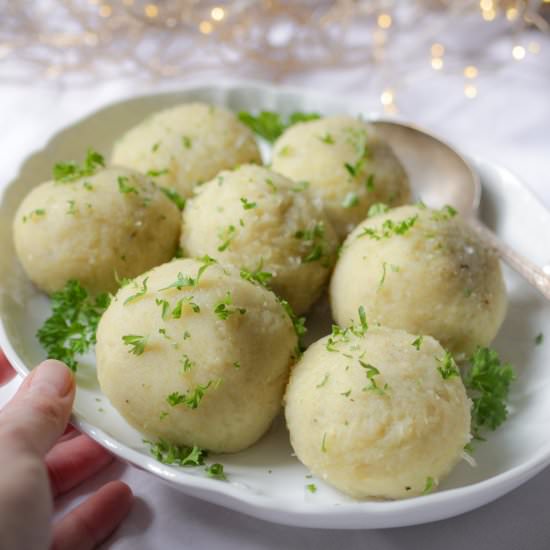 Traditional German Potato Dumplings