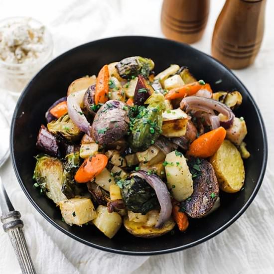 Oven Roasted Root Vegetables Recipe