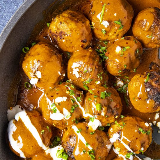 Buffalo Chicken Meatballs