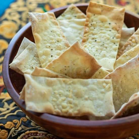 Crispy Wonton Chips