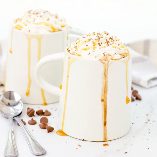 Salted Caramel Hot Chocolate