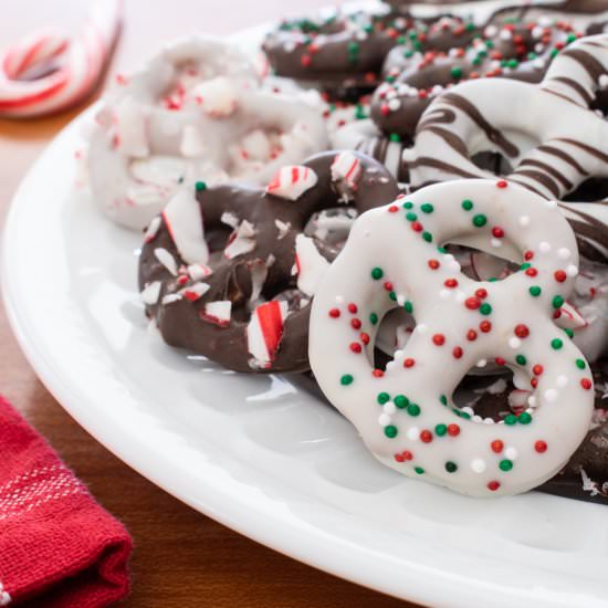 Christmas Pretzels