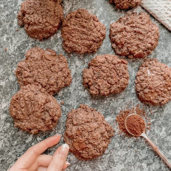 MOCHA CHOCOLATE CHIP COOKIES