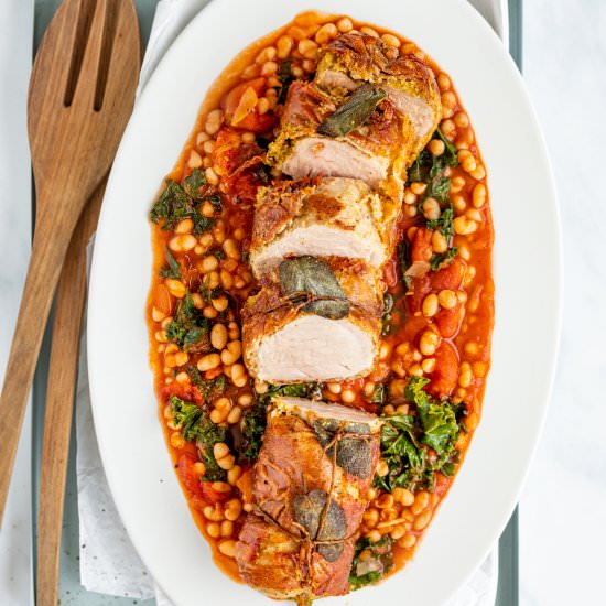 Pork Tenderloin with Prosciutto