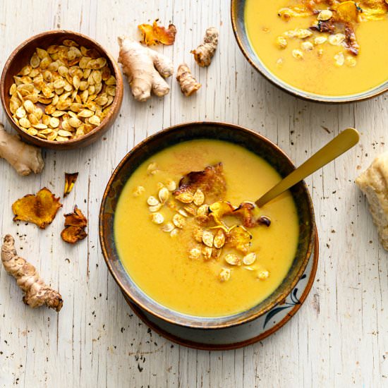 Ginger Turmeric Squash Soup