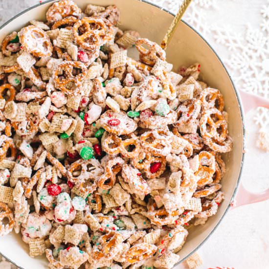 White Chocolate Chex Mix