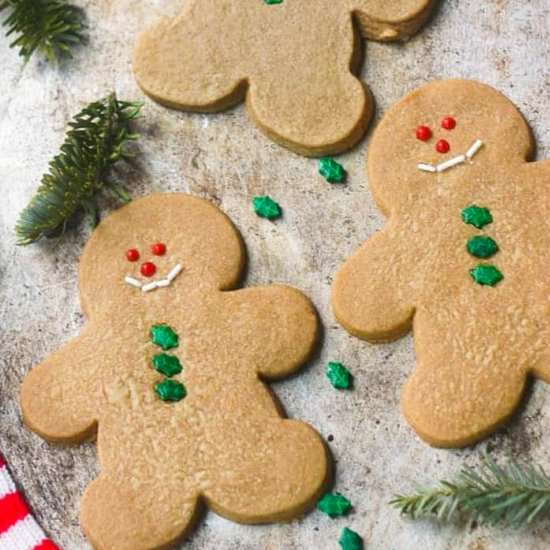 Simple Gingerbread Cookies