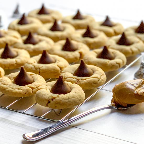 Peanut Butter Blossom Cookies