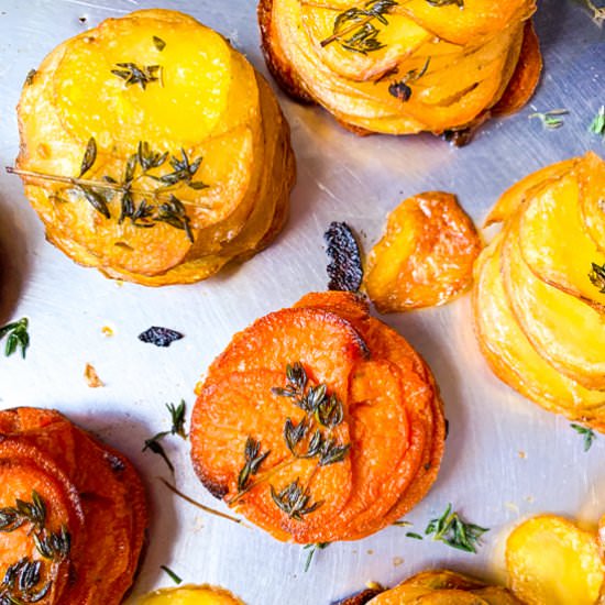 Scalloped Potato Muffins