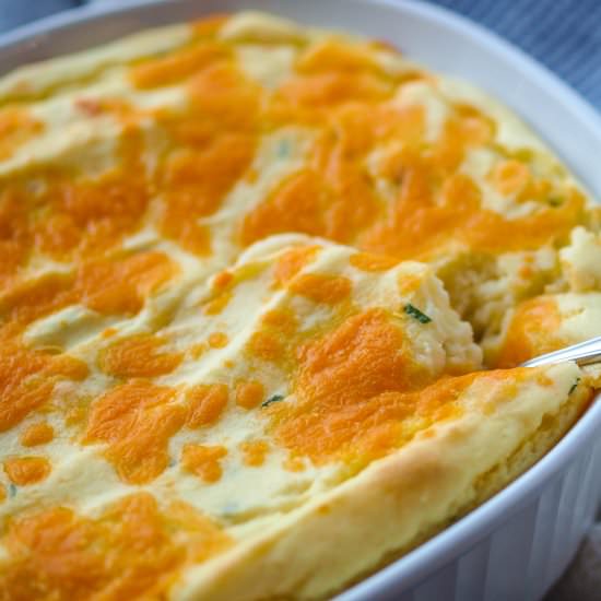 Twice Baked Potato Souffle