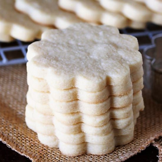 Rolled Butter Cookies