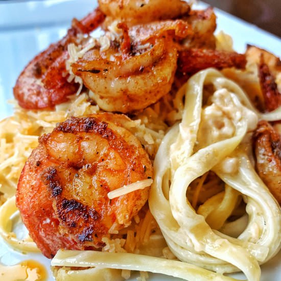 Shrimp Alfredo
